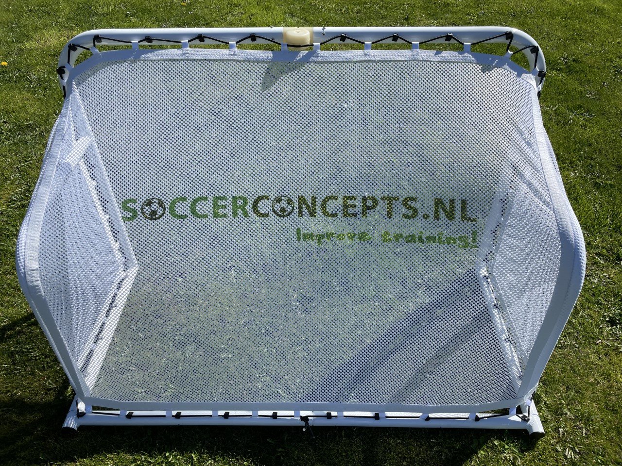 Mini goal 120cm x 80cm met eigen reclame opdruk