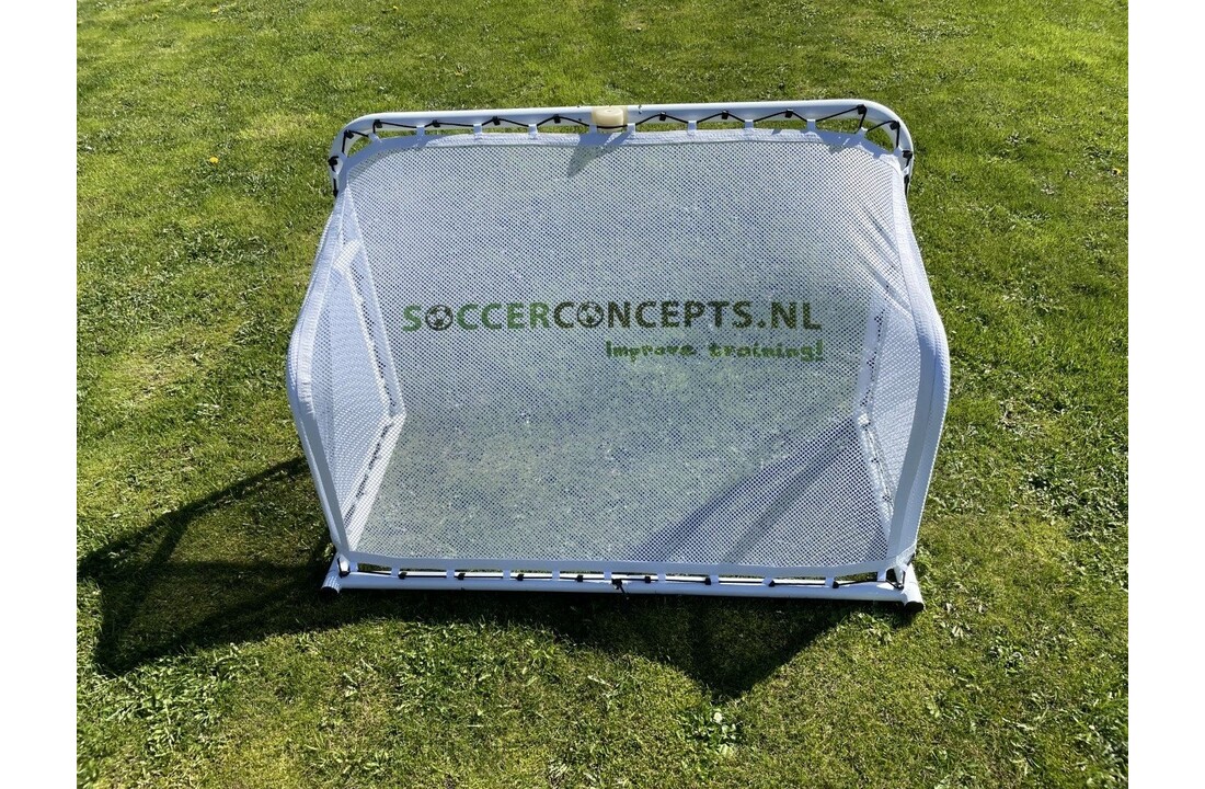 Mini goal 120cm x 80cm met eigen reclame opdruk