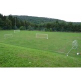 Marquage de terrain de jeu flexible à 150 mètres: marquage de terrain de jeu élastique sur bobine, 150 mètres avec piquets