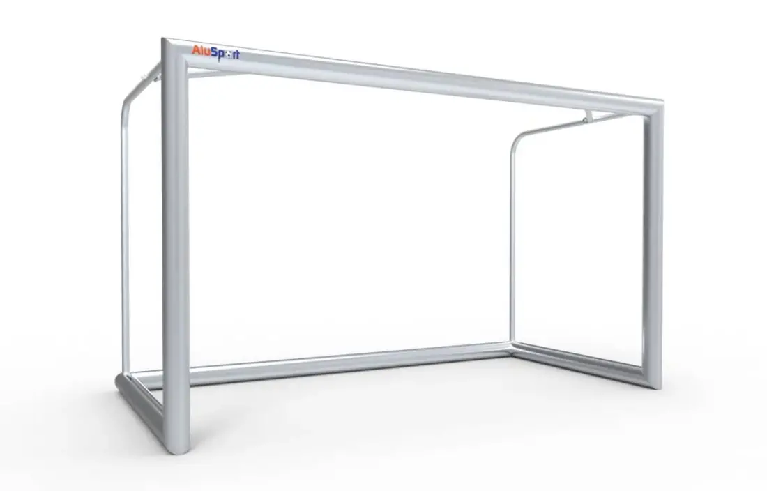 Trainingsdoeltjes volledig gelast met net D-model 200x120 met 80mm profiel