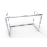 Trainingsdoeltjes volledig gelast met net  D-model 200x120 met 80mm profiel