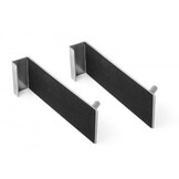 Crochet de porte 2x pour bloc de paperboard et tableaux tactiques enroulables