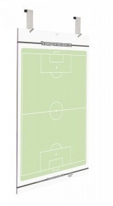 Deurhaak 2x voor Flipchartblok en oprolbare taktiekborden