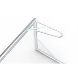 Verplaatsbaar doel P-model 500x200x80x170 Profiel 100mm