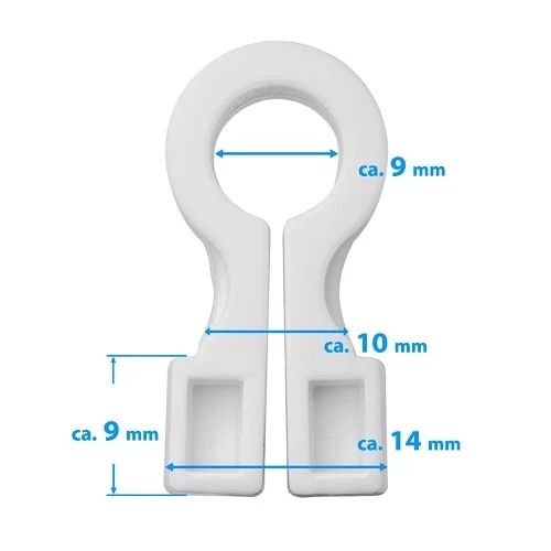 Nethaakjes model Omega 10x