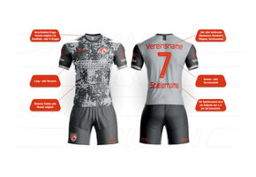 Teamtenue gesublimeerd vanaf 30 stuks