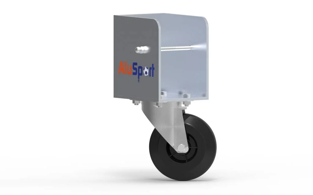 Onderstel met 2 xwielen tbv transport verplaatsbaar hobby voetbaldoel