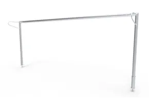 VP718 Vast voetbaldoel gecoat Vast P model 732x244