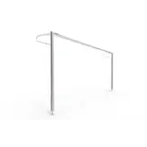 VP718 Vast voetbaldoel gecoat Vast P model 118/118