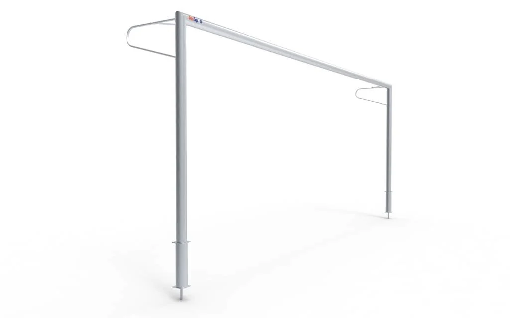 VP718 Vast voetbaldoel gecoat Vast P model 118/118