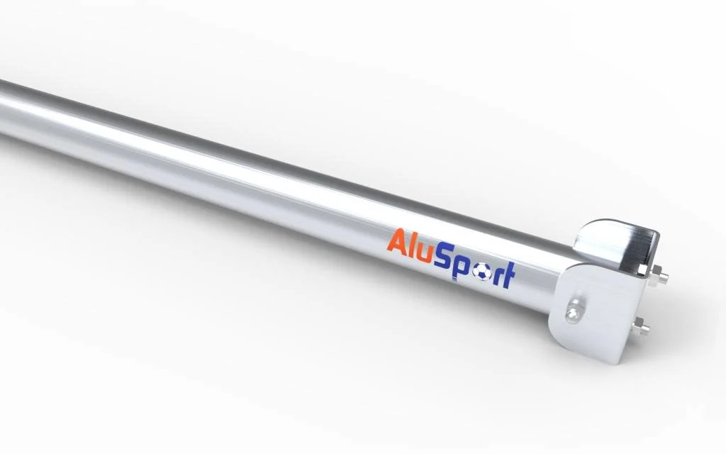 Grondkader Opklapbaar alu-grondkader voor VP710 diepte 2,00m profiel 65/60 + nethaakjes