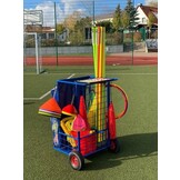 Chariot à matériel et chariot à ballon de football