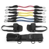 Multi Fitness set met 3 x 2 weerstanden voor sprong en sprint