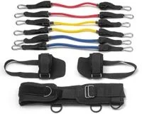 Multi Fitness set met 3 x 2 weerstanden voor sprong en sprint