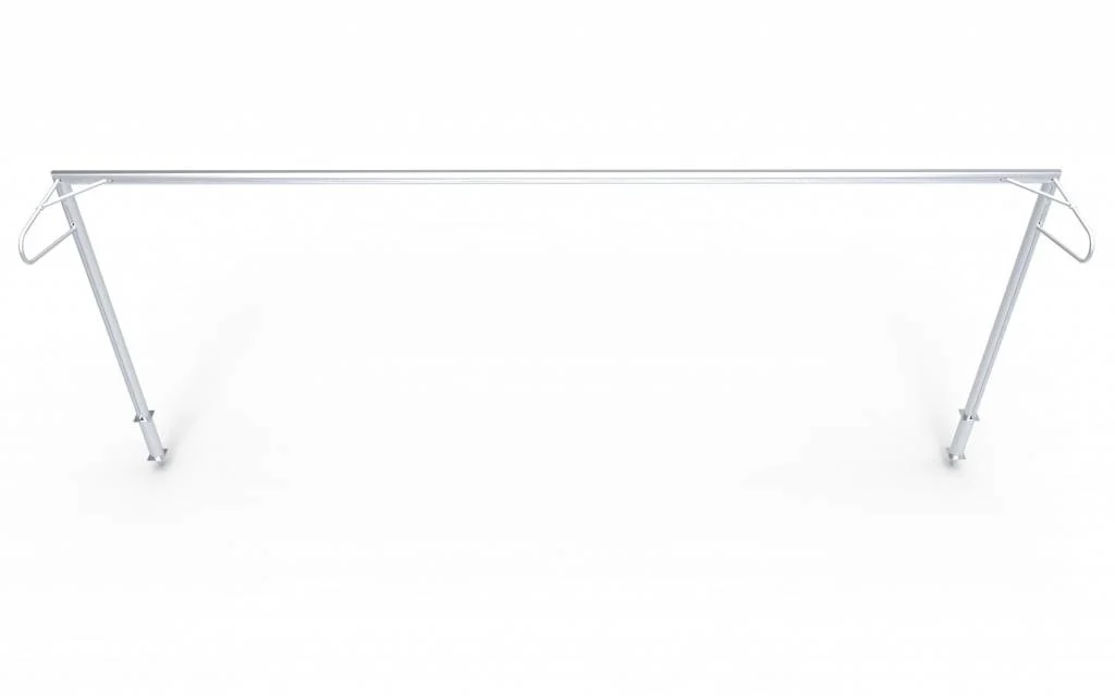 VP710 Vast voetbaldoel gecoat Vast P model 100/108