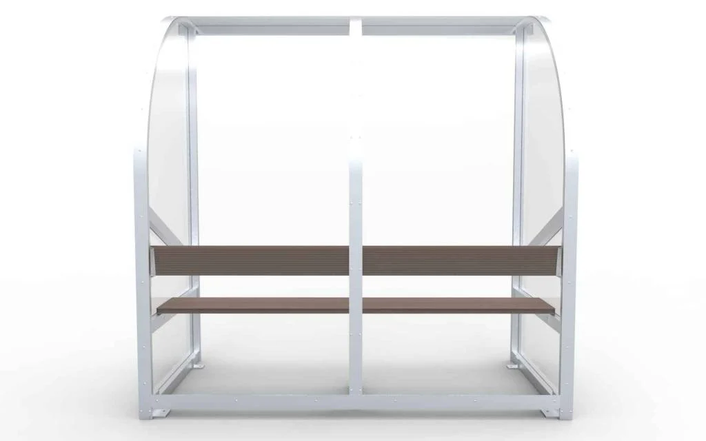 Pirogue Entièrement soudée - PC 3mm résistant aux UV et aux chocs - 1 x 2 x 1 - Dossier - Un banc - 4 personnes