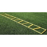 Coordinatieladder trapeze vorm: 10 trinagel speedrings met draagtas