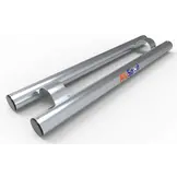 GB001 Grondverankering Gewichtbalk Alu dubbele gewichtsbalk (te vullen met zand)