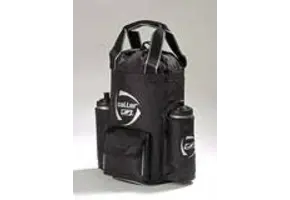 Waterzak de Luxe: extra stevig nylon met gelaste naden. Inclusief 2 drinkbidons