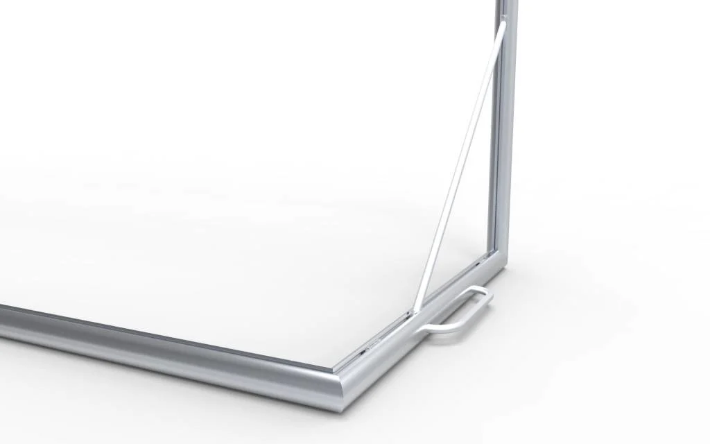 Verplaatsbaar doel  P-model 732x244x80x170 Profiel 100mm