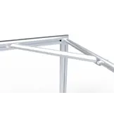 Trainingsdoeltjes 120x80x65 D-model volledig gelast met net