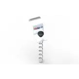 GS110 Grondverankering Spiraal Grondverankering verplaatsbare voetbaldoelen, grondspiraal met alu-klemplaat