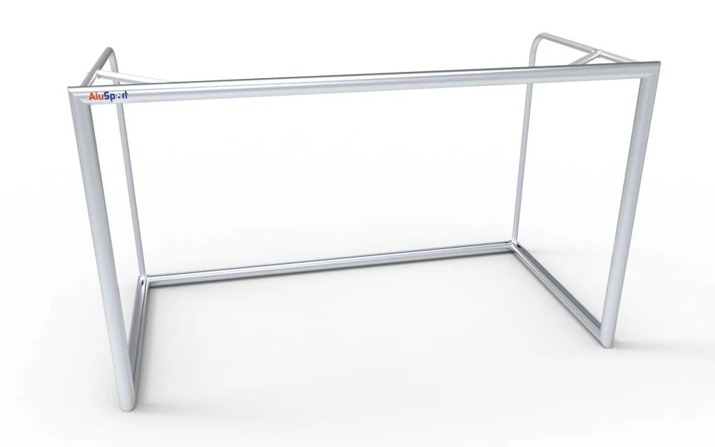 Trainingsdoeltjes volledig gelast met net  D-model 200x120 met profiel 60mm