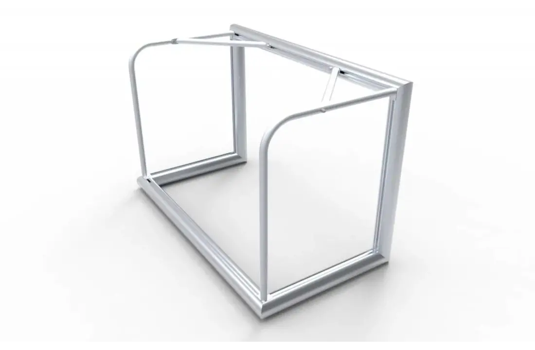 Trainingsdoeltjes volledig gelast met net D-model 120x80x85