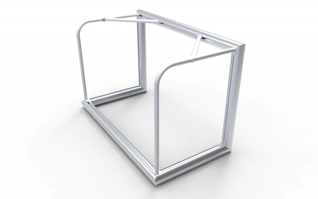 Trainingsdoeltjes volledig gelast met net D-model 120x80x85