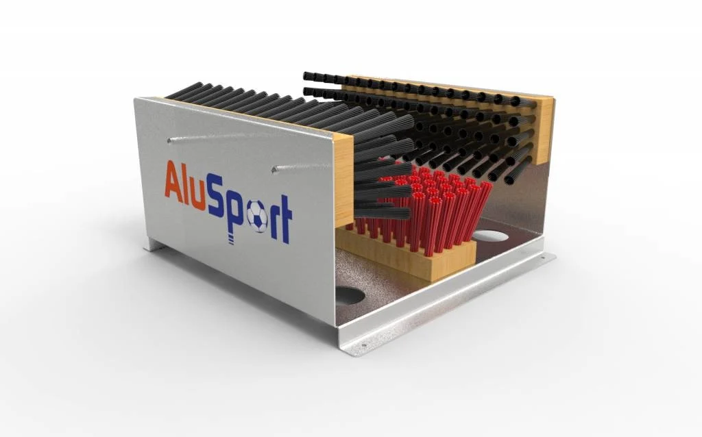 FB020 Schoenborstel frame 2,0 mm + 3x borstel