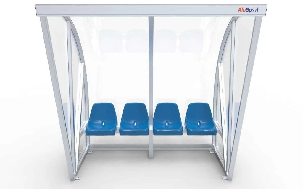 Arche de pirogue Entièrement soudée - PC 3mm résistant aux UV et aux chocs - 2 x 2 x 1 - Dossier - B Sièges baquets - 4 personnes