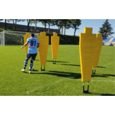 Oefenmuur Senior met 5 Vrije trap poppen