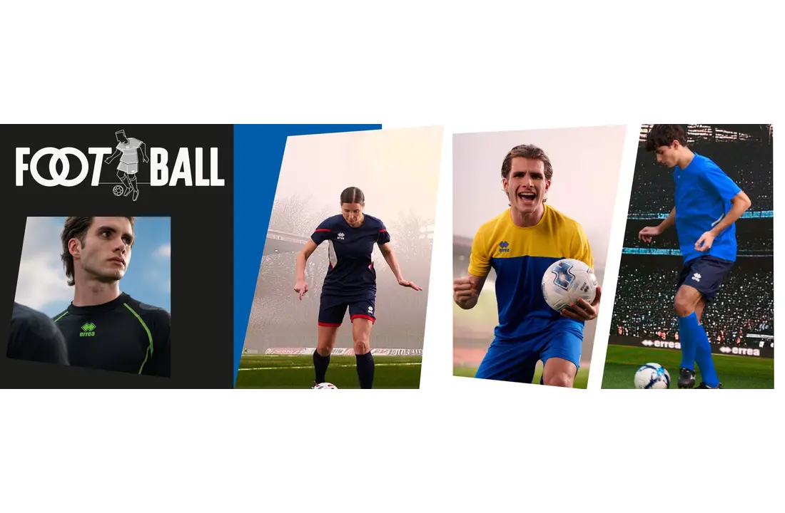 Concepts du club sportif Errea