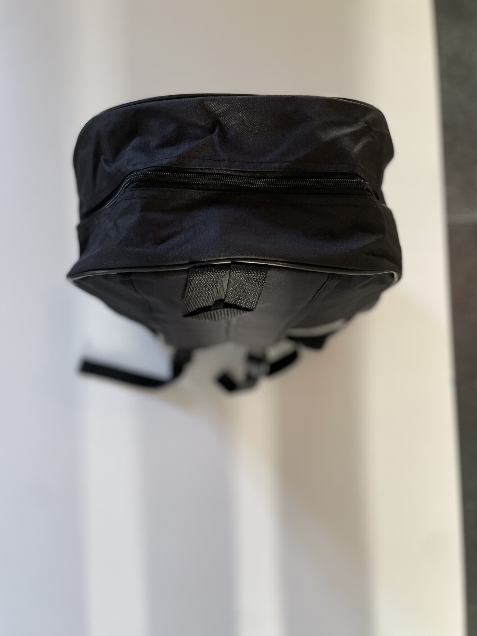 Rugzak voetbal met draagnet voor een voetbal