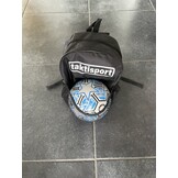 Rugzak voetbal met draagnet voor een voetbal