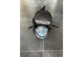 Rugzak voetbal met draagnet voor een voetbal