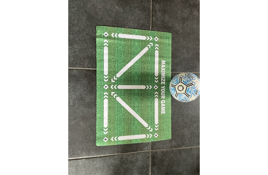 Voetbal Training Exercise Mat Footsteps