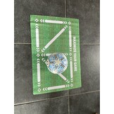 Voetbal Training Exercise Mat Footsteps