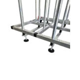 Ensemble de 2 pieds pour chariot à balles et conteneur à balles