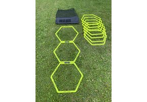 Échelle de coordination (hexagonale) - à 10 champs