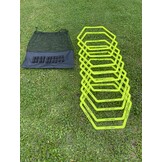 Échelle de coordination (hexagonale) - à 10 champs