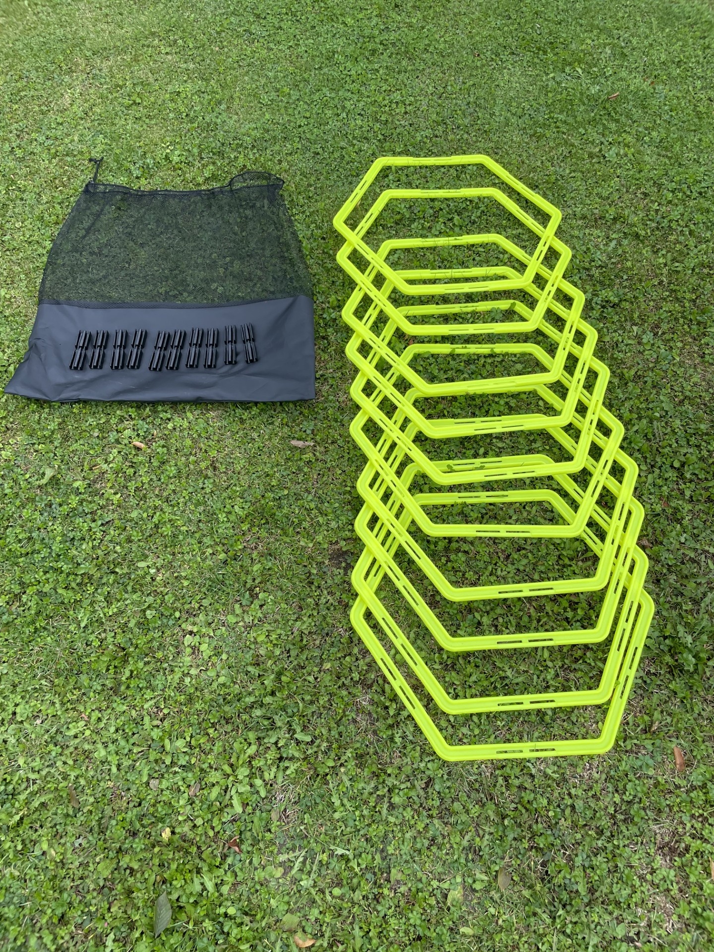 Échelle de coordination (hexagonale) - avec 10 champs