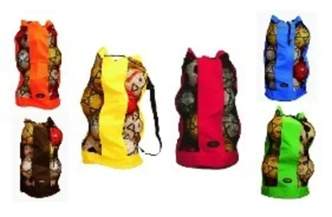 Ballenzak - voor 12 ballen (8 kleuren)