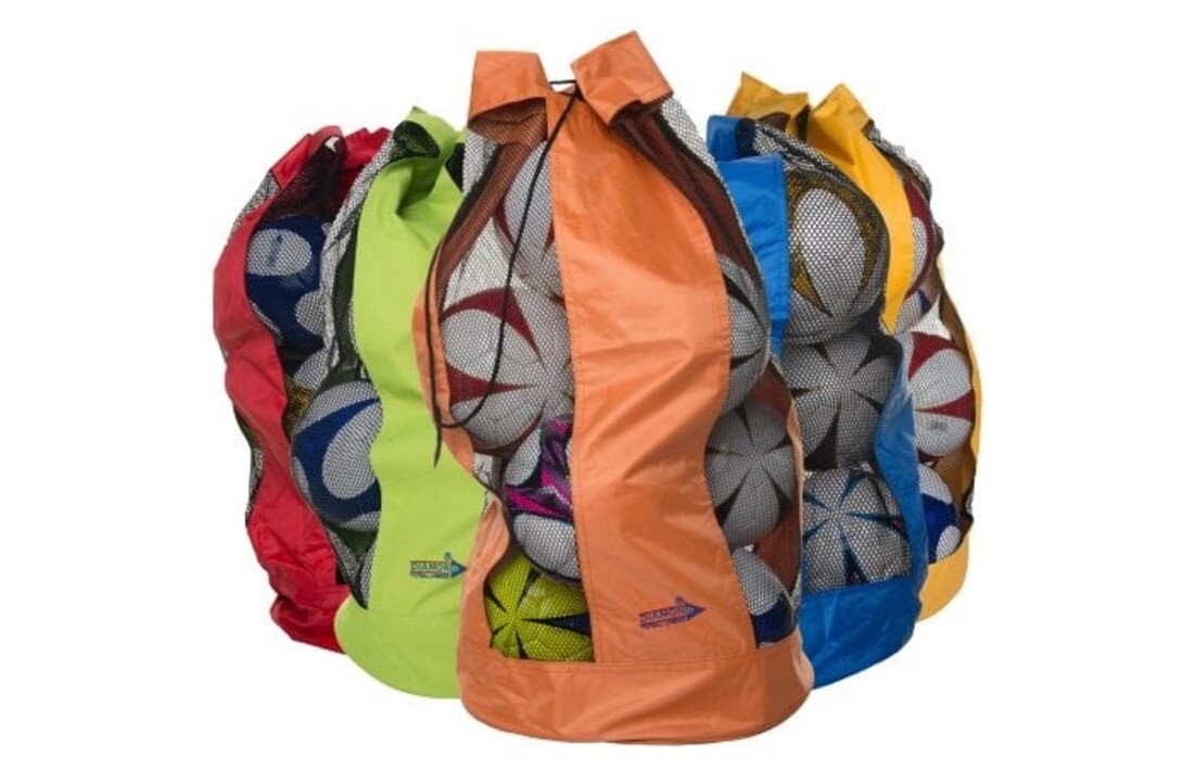 Ballenzak - voor 12 ballen (8 kleuren)