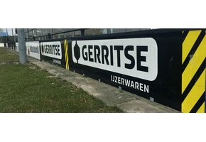 Reclamebord voetbalveld in diverse gewemste maten