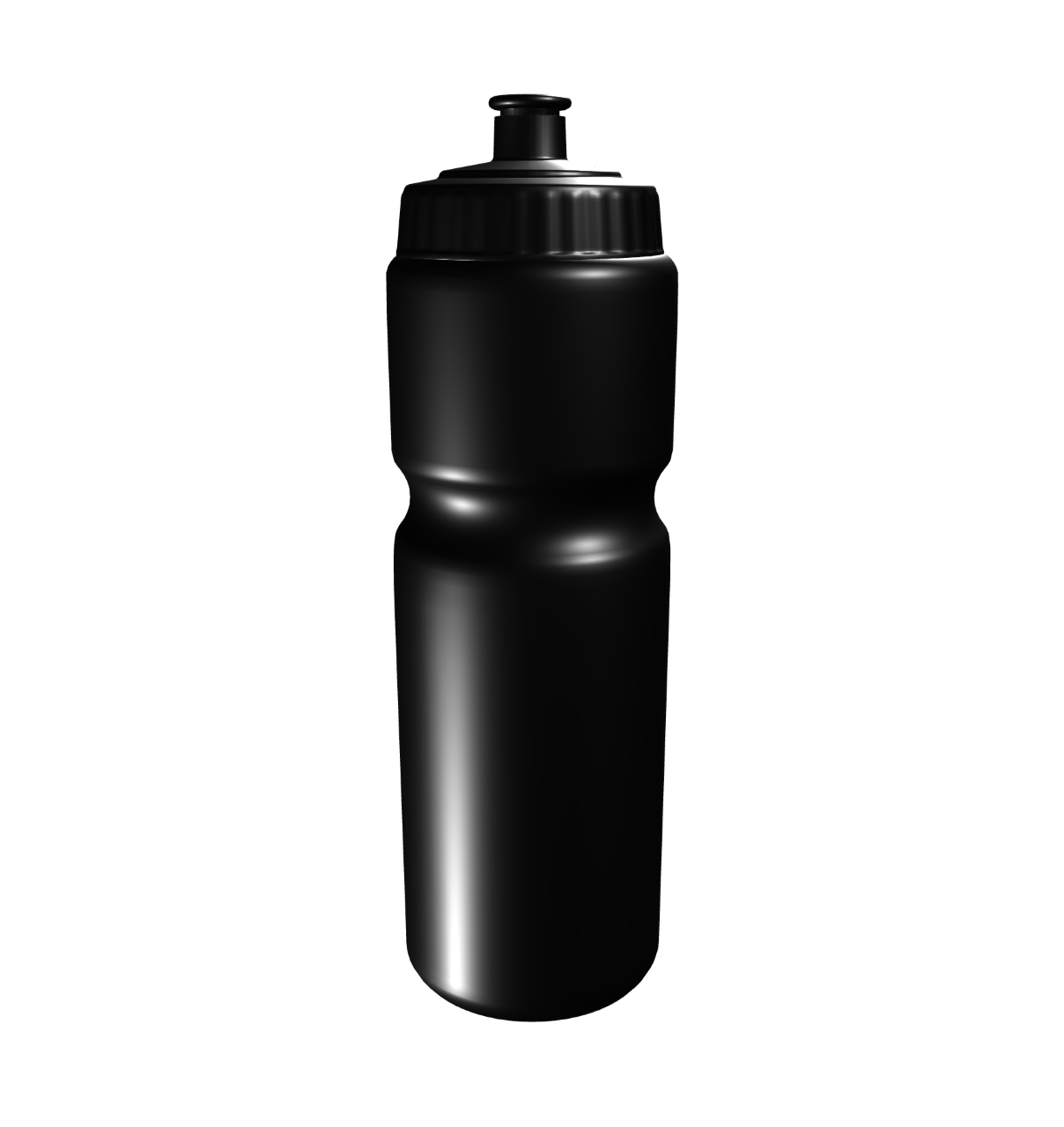 Flacon 750 ml Budget noir
