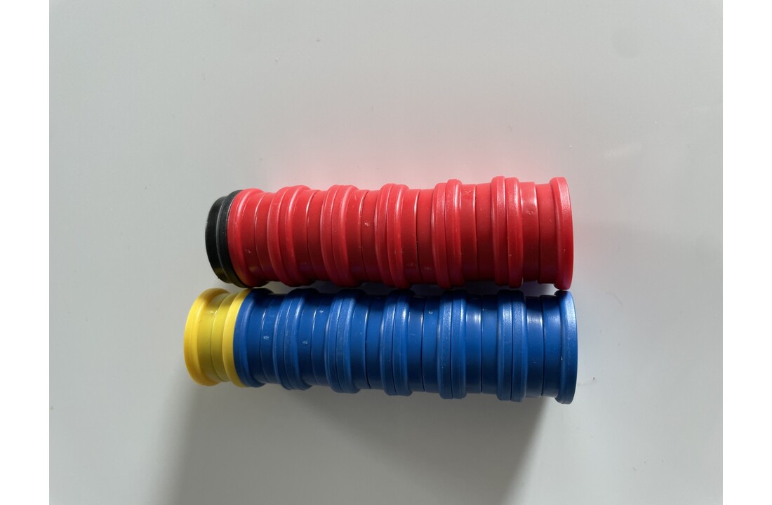 Set d'aimants 30mm 2 sets de 12 pièces en rouge et bleu