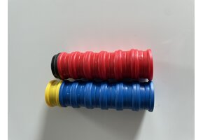 Set d'aimants 30mm 2 sets de 12 pièces en rouge et bleu