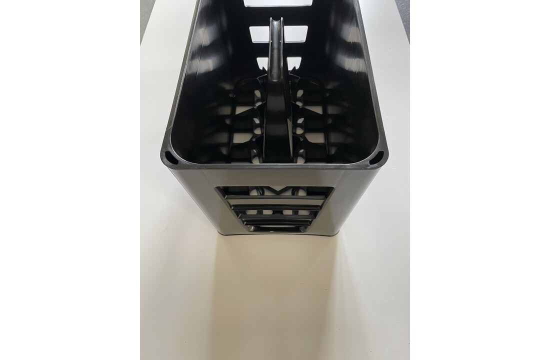 Bidonkrat zwart voor 12 bidons