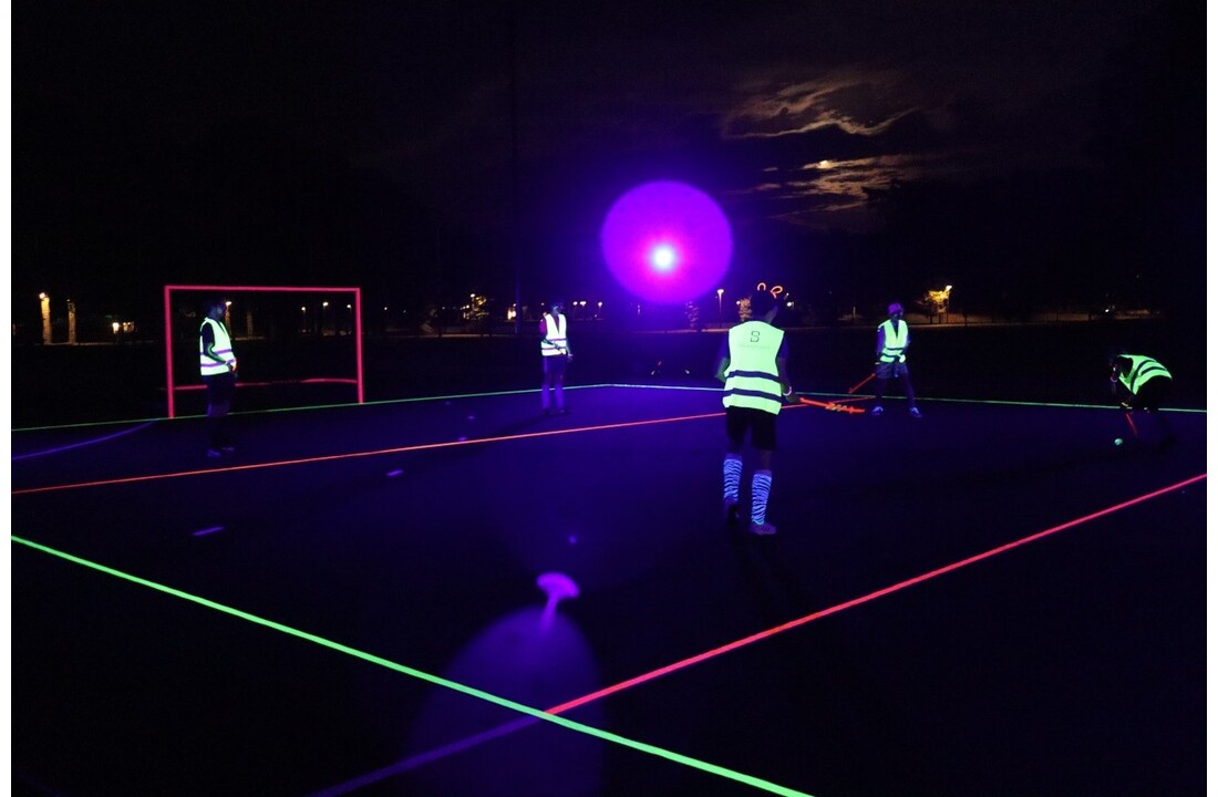 Ballon de football phosphorescent